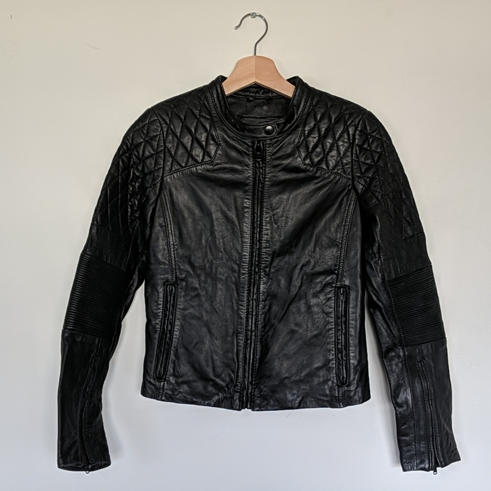 Danier Leather Bomber Jacket